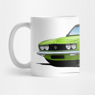 Opel Manta A Green Mug